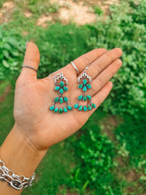 Load image into Gallery viewer, Sonoran Mountain Turquoise Chandelier Earrings
