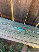 Load image into Gallery viewer, Turquoise Charm Bracelet
