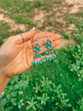 Load image into Gallery viewer, Sonoran Mountain Turquoise Chandelier Earrings
