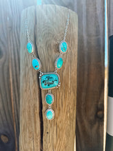 Load image into Gallery viewer, YeeHaw Turquoise Lariat
