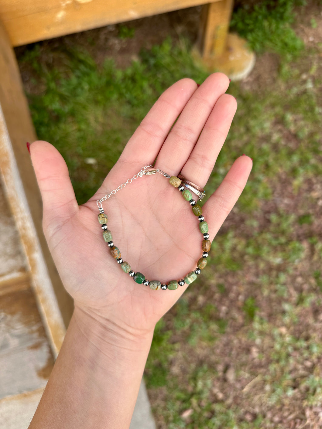 Turquoise Beaded Bracelet