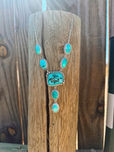 Load image into Gallery viewer, YeeHaw Turquoise Lariat
