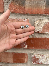 Load image into Gallery viewer, Turquoise &amp; Concho Studs
