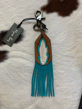 Load image into Gallery viewer, Feather Fringe Keychain
