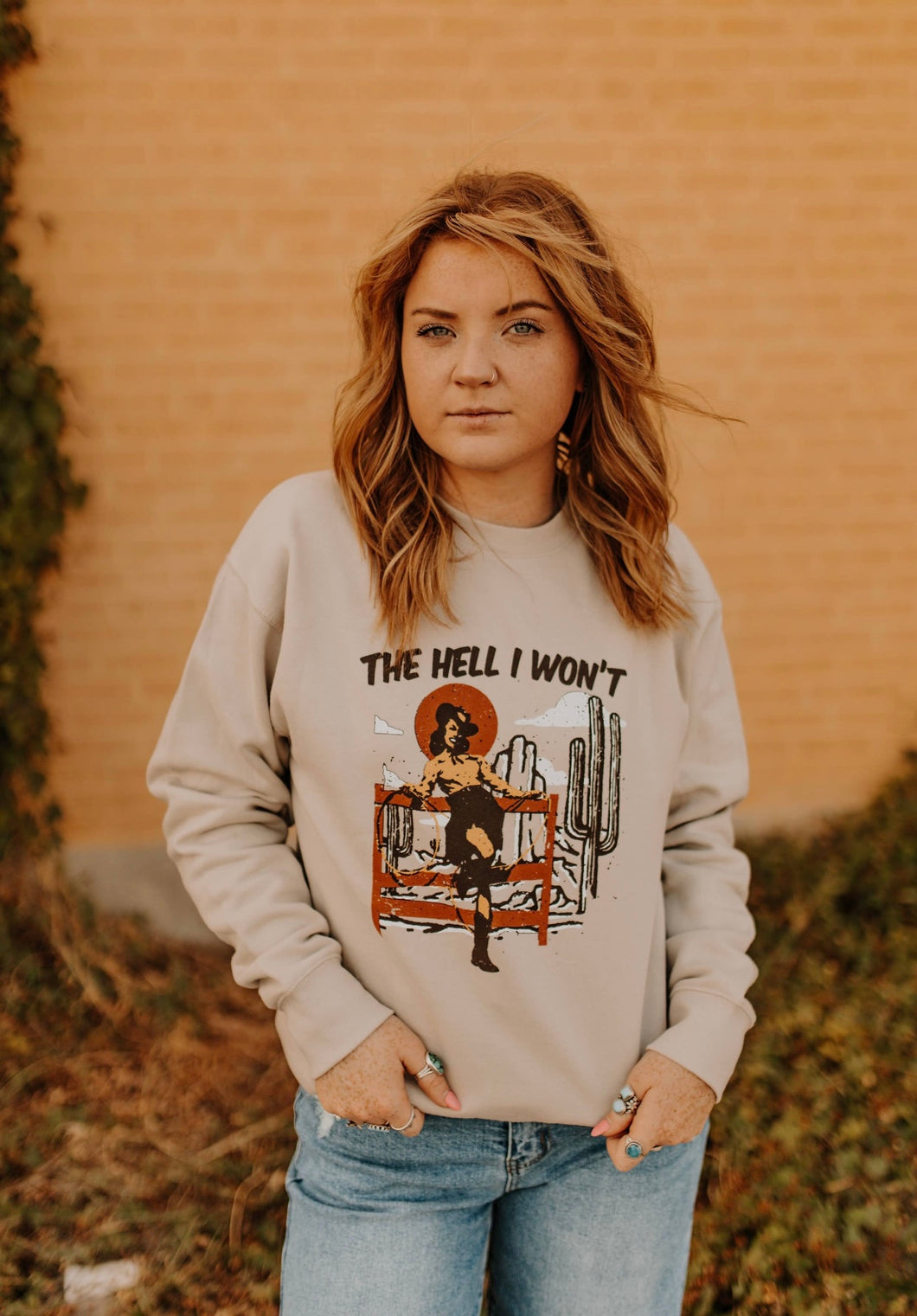 The Hell I Won’t Crewneck