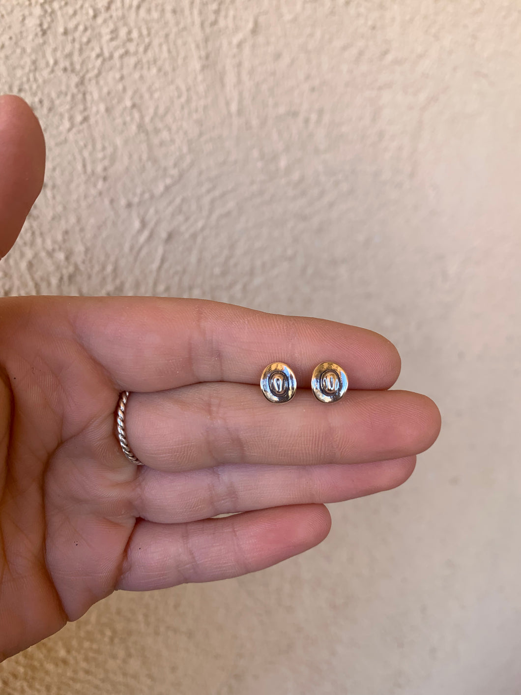 Cowboy Hat Stud Earrings